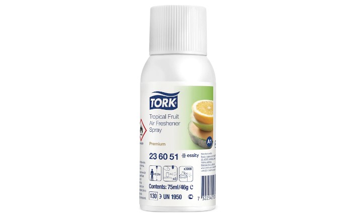 Освежитель воздуха для диспенсера Tork, в ассортименте 75 мл *12 Освежитель воздуха для диспенсера Tork, в ассортименте 75 мл *12