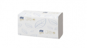 Полотенце бумажное TORK PREMIUM H2, Z-слож, 2-сл. 110л/упак *21