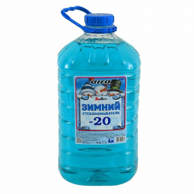 Жидкость незамерзающая -20 С 4л ПЭТ 4шт/уп