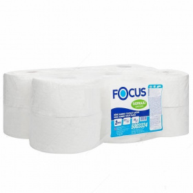 Туалетная бумага Focus Mini Jumbo 2-слоя, 170 м *12 шт/кор