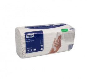 Полотенца бумажные листовые Tork Singlefold Universal 2-слойные C-сложения 120 л/уп *20 Полотенца бумажные листовые Tork Singlefold Universal 2-слойные C-сложения 120 л/уп *20