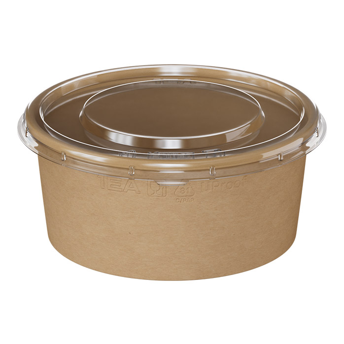 Крышка прозрачная OneBowl Ultraproof lid 760 мл PP*300