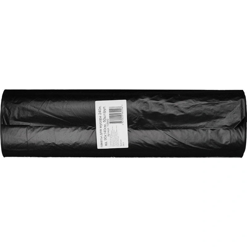 Мешки мусорные 240л 90х140 см, 50 мкм 50 ШТ УП*100ШТ КОР Мешки мусорные 240л 90х140 см, 50 мкм 50 ШТ УП*100ШТ КОР