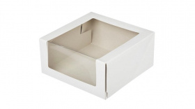 Коробка для кондитерских изделий с крышкой 255х255х120*50