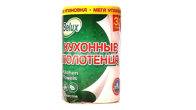 Полотенца бумажные 2-х слойные "Белюкс 3 в1" *12 Полотенца бумажные 2-х слойные "Белюкс 3 в1" *12