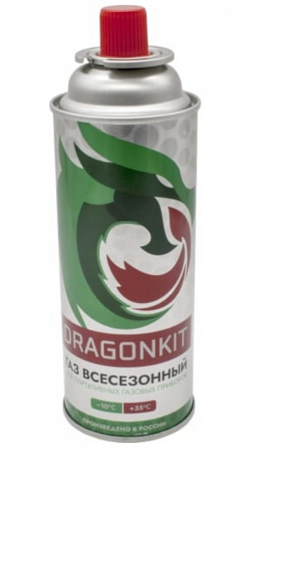 Газ баллон одноразовый DRAGONKIT 220 гр Газ баллон одноразовый DRAGONKIT 220 гр