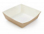 Лоток 110х110х42мм TRAY 550мл  КРАФТ картон *480