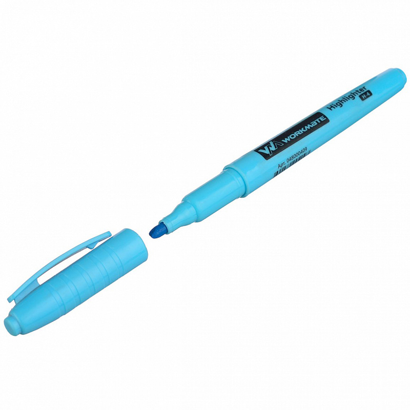 Текстовыделитель Workmate H-4 синий, 1-4 мм *12 Текстовыделитель Workmate H-4 синий, 1-4 мм *12